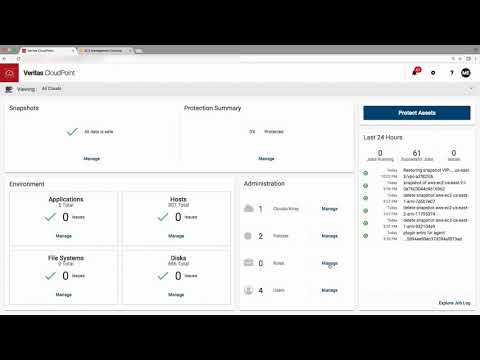 Veritas CloudPoint 2.0 Demo