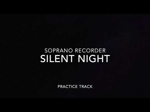 Silent Night for Soprano Recorder