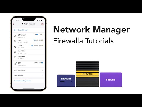 Firewalla Gold Network Manager Overview