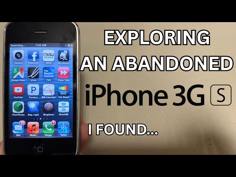 Exploring an ABANDONED iPhone 3GS...