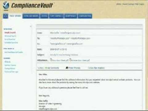 ComplianceVault Audit Log
