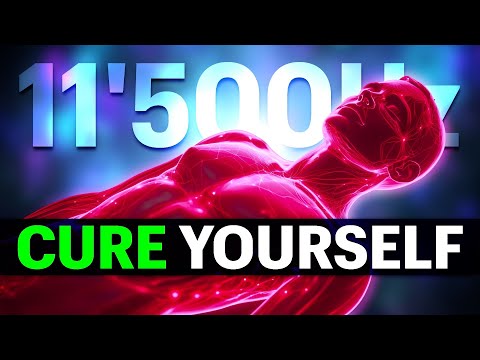 GO into Deep Sleep ➤ CURE ALL 11'500Hz + 9 Healing Frequency Vibrations