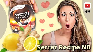GERMAN SECRET RECIPES 🔥 Simple Lemons Mix Nescafe, Strong Energy Drink