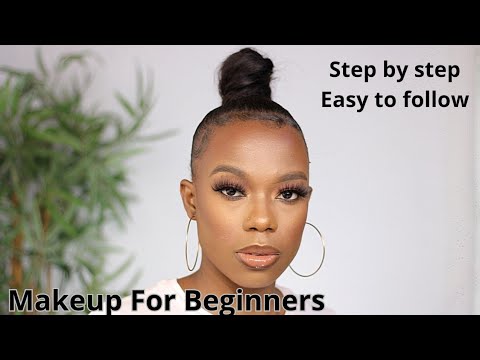 Quick Easy and Affordable Makeup Tutorial for Beginners|Black Women Makeup| Simple Makeup