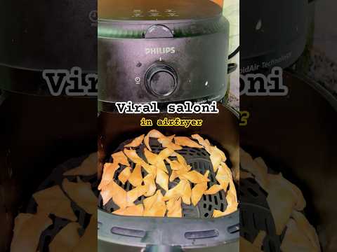 Viral namkeen saloni | zero oil snack #airfryer #swinkybites