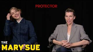 Milla Jovovich and Isabel Myers interview: 'Taken' references, relationships, and 'Protector'