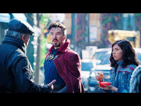 Doctor Strange Multiverse of Madness in Hindi Pizza Poppa and Talking Scene
