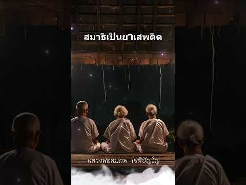 สมาธิเป็นยาเสพติด  #หลวงตา #ธรรมะ #พระอาจารย์สมภพ