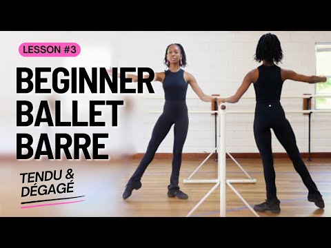 Beginner Ballet Barre | Tendu & Dégagé
