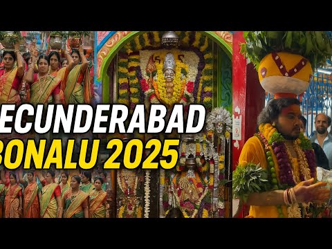 Secunderabad Bonalu 2025🔥 | Biggest Telangana Festival Vlog #bonalu #bonalu2025 #secunderabadbonalu