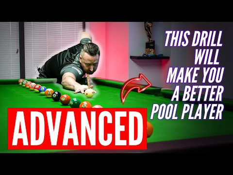 If you can complete this drill you are becoming a very good player 💪🎱 #8ballcoaching #coaching