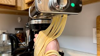 Metal Pasta Maker Attachment for KitchenAid Mixers - Kitchen Aid Attachment Spaghetti & Fettuccine