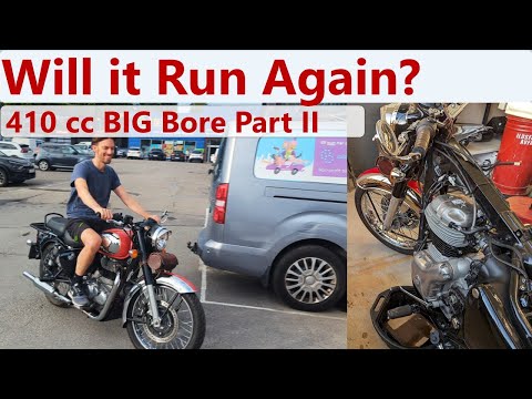410 cc Big Bore Installation | Second Try | Royal Enfield 350 Classic Reborn