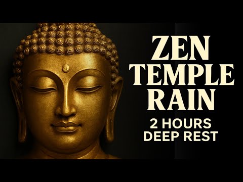 The Rain Temple's Sacred Sounds | Ancient Zen Legend for Sleep & Mind Purification