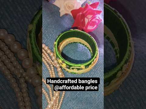 Shanvee Design's handcrafted thread bangles @ affordable price.