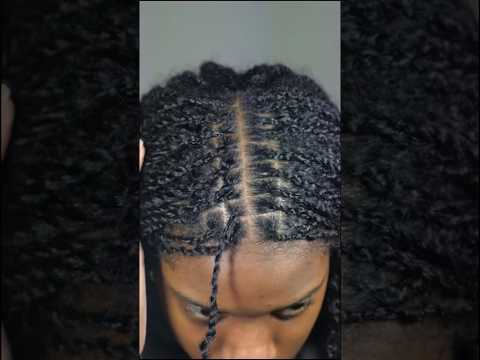 Part 2 on how I was my mini twist! #naturalhair #hairstyle #minitwists #washday #uhlexsissss
