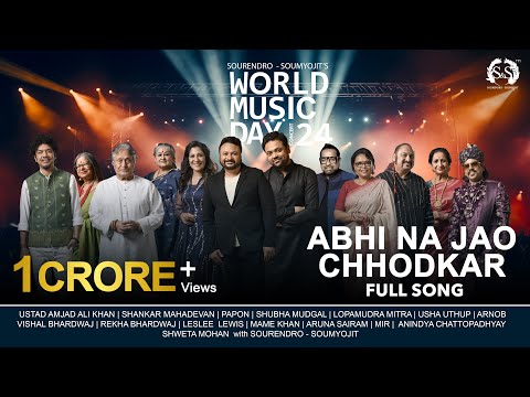 Abhi Na Jao Chhodkar | World Music Day Concert 24 | Sourendro-Soumyojit