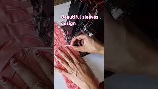 Beautiful sleeves design bnana sikhe easy method se|short#youtubeshorts#fashion#stitching#design