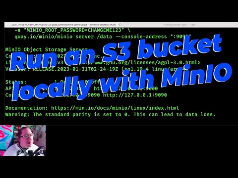 How to run an S3 bucket locally with MinIO for local Corso Microsoft 365 backups