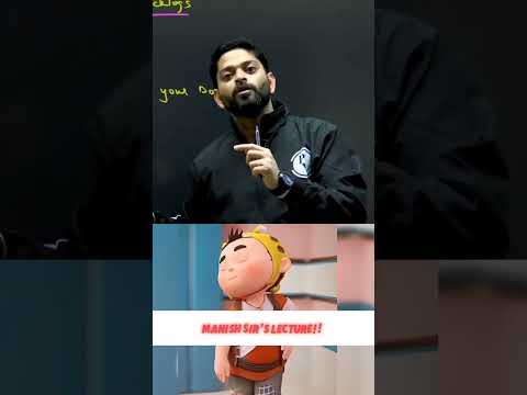 When I know it's his class today || #manishsir #viralreels #cawallah #physicswallah #pwian
