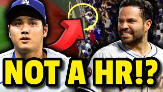 Shohei Ohtani Hit a “FAKE” Home Run!? Jose Altuve Not Ready for Left Field?? (MLB Recap)