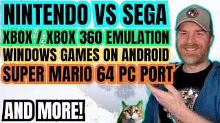 Super Mario 64 PC Port, Nintendo vs Sega, Xbox 360 Emulation, MSI Claw A8 Z2 Extreme and more