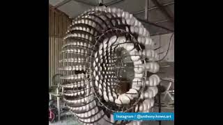 An utterly mesmerizing kinetic sculpture. #Engineering #Technology