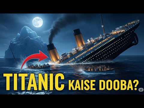 टाइटैनिक कैसे डूबा? पूरी सच्चाई | Titanic Sinking 3D Animation Story in Hindi