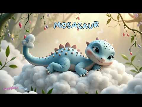 Baby Dinosaurs Lullaby 🌙🦕 10 Hours Soothing Music & Dreamy Dinosaur Adventures in the Cloud Jungle