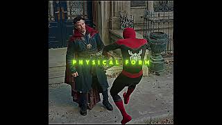 Spiderman is built different 🔥 Did Dr Strange unlock his true power? 🕷️ #Marvel #Edit #Shorts #viral