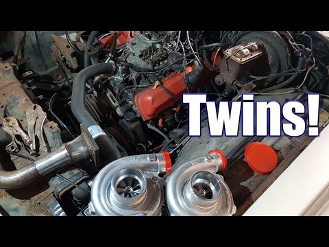 Budget Twin turbo Olds build! part 1