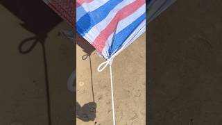 Easy Adjustable Tent Knot ❗️ #diy technique #rope #knot