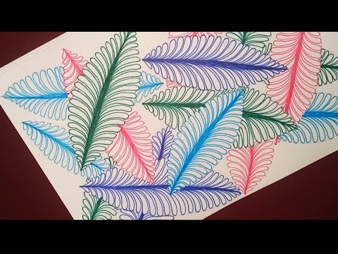 Easy Zentangle art for beginners #zentangle #doodle