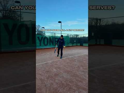 Can you guess all 4 ATP serves? #tennis #tennisserve #atptour #tennisplayer #serve #tennislife