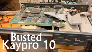 Kaypro 10 Won't Power On (1980s "portable" computer, used to program the Digital Keyboards Synergy)