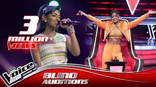 Yashini Dilhara | Ha Chuttak (හා චුට්ටක්) |  Blind Auditions | The Voice Teens Sri Lanka S3