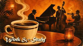 Work & Study Jazz — Vintage 1940s Café Music for Focus, Reading & Relaxation