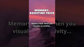 Try This Memory-Boosting Trick! 🧠💡 #MemoryHack #PerformanceBoost #MindfulVisualization #viral