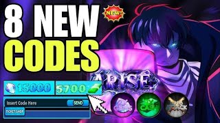 *NEW* ALL WORKING CODES FOR ARISE CROSSOVER IN 2025! ROBLOX ARISE CROSSOVER CODES
