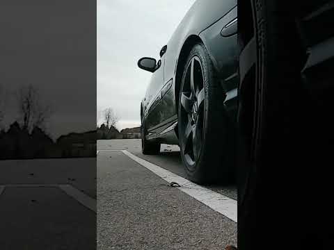 Loud ass German V8! CLK 500
