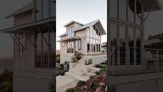Beautiful Modern White Shipping Container Home Design #ContainerHome #ShippingContainerHouse