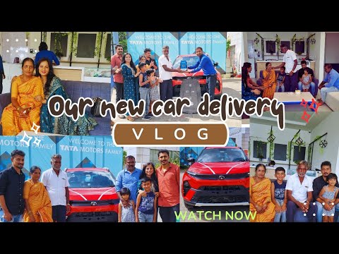 🥳 WE  BOUGHT NEW CAR 🚗 | Dream come true |#car #cars #cardelivery #newcar #tata #tatamotors #mysore