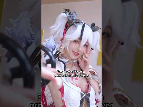 day in the life of a professional cosplayer #wutheringwaves #camellya