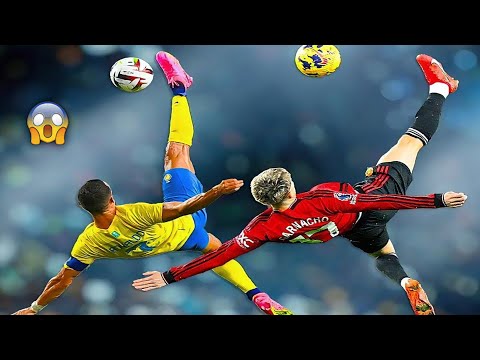 Bicycle Kick That Shocked the World: Garnacho Copying Ronaldo