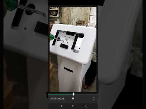 Visitor management kiosk  installation video #kioskbusiness #attendance #tablet #posbillingsoftware