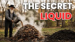 🍂 The secret liquid that turns leaves into rich compost fast | Amish Lifestyle