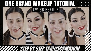 Made In India | Swiss Beauty | One brand Makeup Tutorial