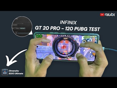 INFINIX GT 20 PRO in 2025 | Ultra Extreme 120 FPS 😱🔥 HANDCAM PUBG Test 😍
