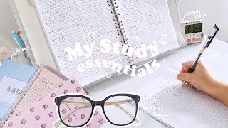.｡*ﾟMy Study Essentials ft. TIJN 📚 (Click CC for Eng Sub)