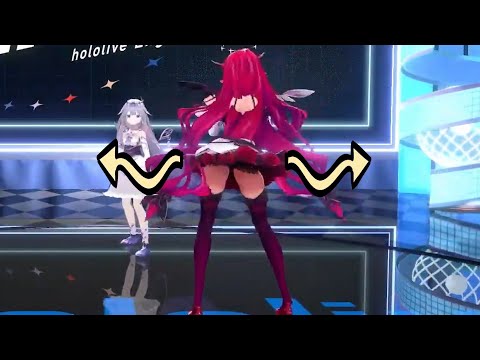 Irys just can't stop SWAYING HER HIPS!!